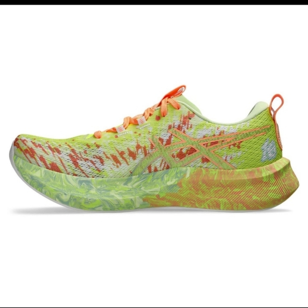 NIB Asics Noosa Tri 16 Safety Yellow/Cool Matcha Running Shoes Sz7.5 - Picture 2 of 11